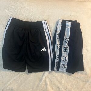 adidas Kids Black and White Shorts Set